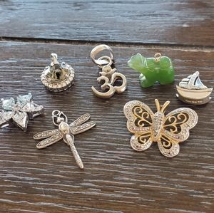 .925 Sterling Silver Charms & Pendants